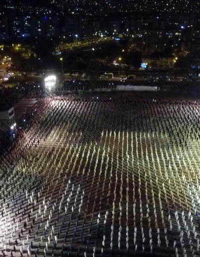 İzmirde 4 bin kişilik zeybek