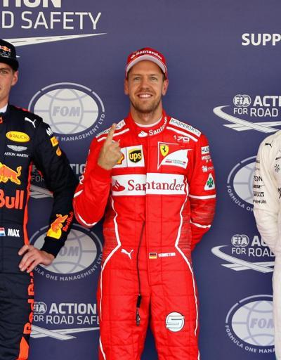 Sebastian Vettel ilk sıradan başlayacak
