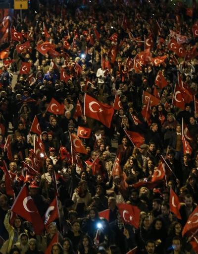 Cumhuriyet Bayramı coşkusu İstanbulda gece de sürdü