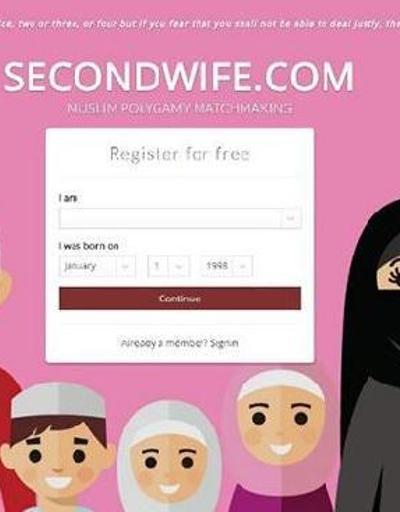İngiltere’de ikinci eş için web sitesi