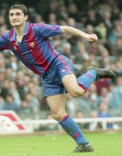 Ernesto Valverdenin Barcelona formasıyla attığı ilk gol