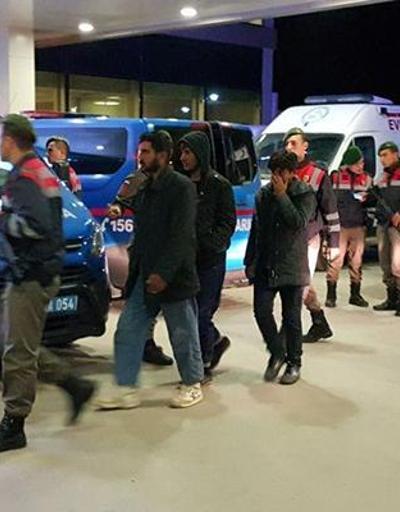 İstanbula giderken otobüste yakalandılar