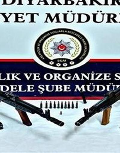 Diyarbakır polisinden 3 kentte eş zamanlı Kalaşnikof operasyonu