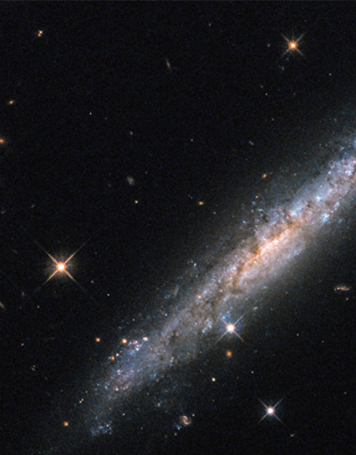 NASA, patlayan galaksiyi görüntüledi