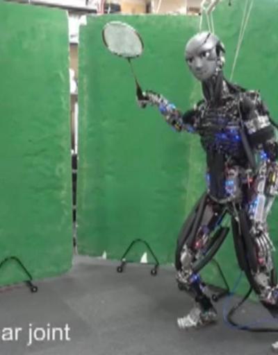 Japonyada terleyen robot üretildi