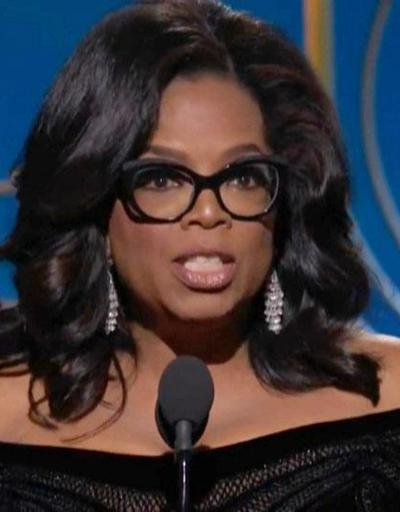 Oprahın konuşması Altın Küreye damgasını vurdu