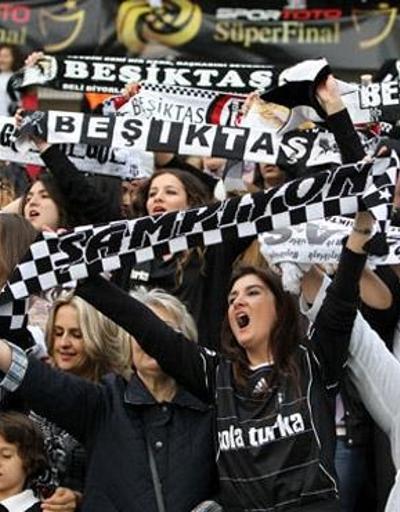 Tribünde en çok kadın taraftar Beşiktaşta