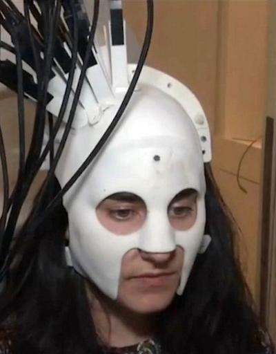 3 boyutlu yazıcı ile basılmış bu maske, mobil beyin taramasının geleceği olabilir