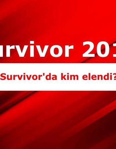 Son dakika... Survivorda kim elendi 30 Nisan 2018de (bugün) Survivorda kim gitti