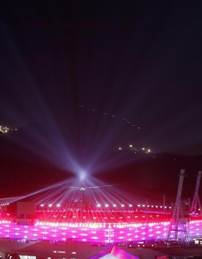 Pyeongchang 2018 Kış Olimpiyatları kapanış töreninden buz gibi kareler