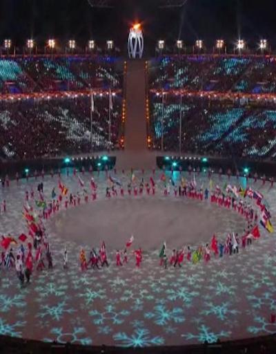 2018 Kış Olimpiyatları bu görüntülerle sona erdi