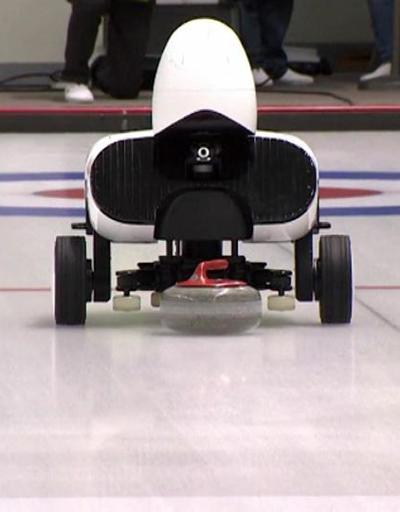 Curling oynayan robotlar insanları yenemedi