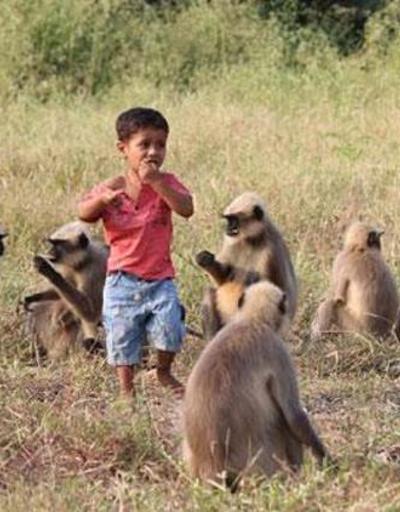 Maymunlarla konuşuyor diye 2 yaşındaki çocuğu tanrı ilan ettiler