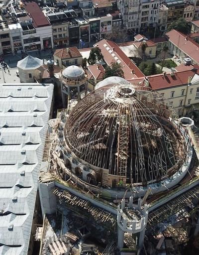 Taksimde cami inşaatının yüzde 80i tamamlandı
