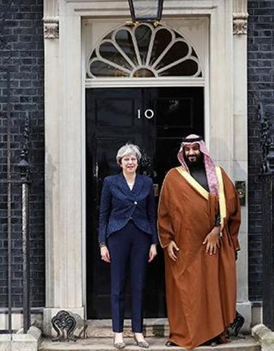 Suudi Prens Selman İngilterede 10 milyar sterlinlik anlaşma imzaladı