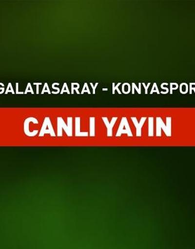 Galatasaray Konyaspor canlı yayın