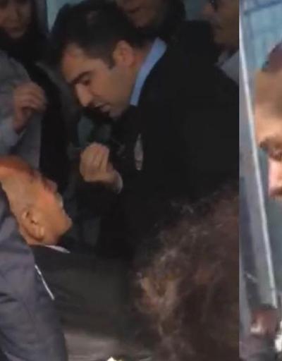 Taksim’de engelli vatandaş ile İranlı kadın arasında asansör kavgası