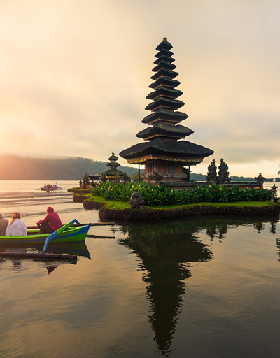 Bali Adasında hayat duracak