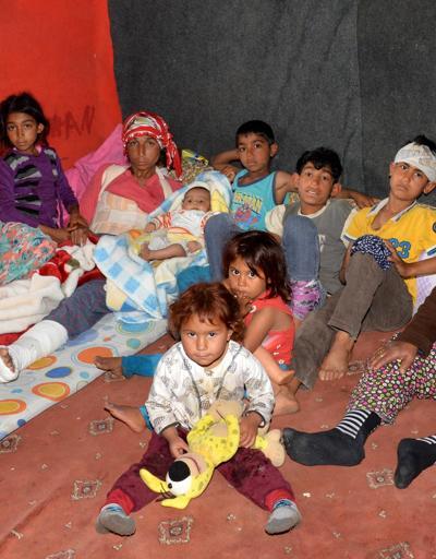 Kazada yaralandılar: Çadırda yaşam mücadelesi veriyorlar