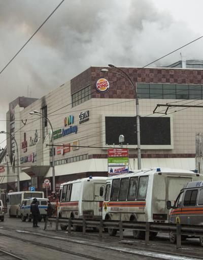 Rusyada AVM yangını faciası: 64 ölü, 48 yaralı
