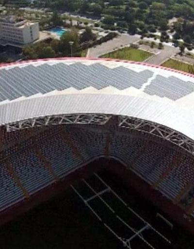 Antalya Stadyumunun güneş panelleriyle ekonomiye dev katkı