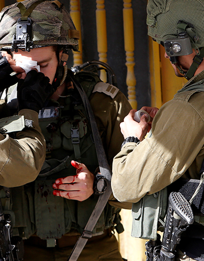 İsrail askeri 3 yaşındaki çocuğu gözaltına almak istedi