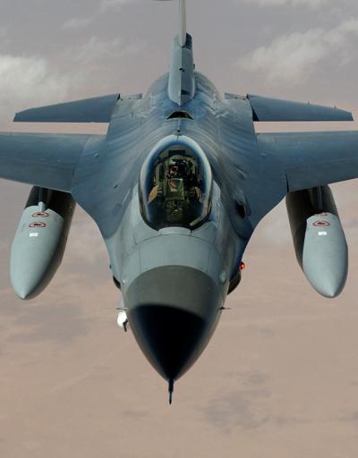 ABDye ait bir F-16 düştü