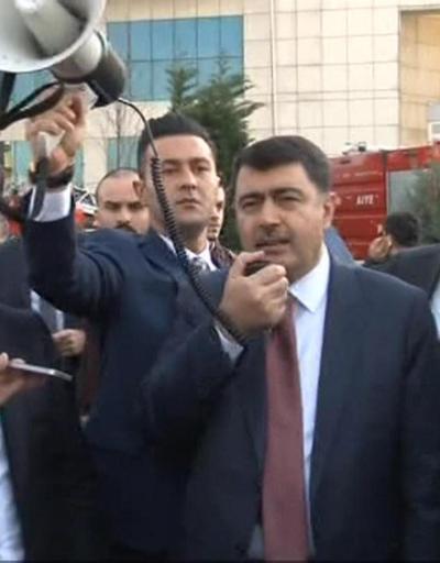 İstanbul Valisi Vasip Şahin olay yerinde: Yangın kontrol altına alındı