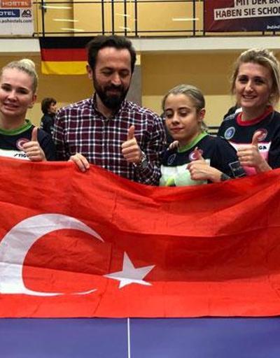 Bursa Büyükşehir Belediyespor Kulübü Kadın Masa Tenisi Takımından tarihi başarı