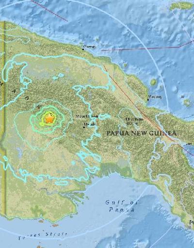 Papua Yeni Gine’de  deprem
