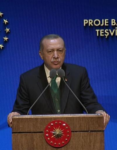 Cumhurbaşkanı Erdoğandan teşvik açıklaması