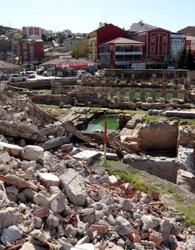 Yozgat’ta iki bin yıllık Roma Hamamı gün yüzüne çıktı