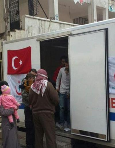 Türk sağlık personeli Afrinde: 2 günde 301 hasta muayene edildi