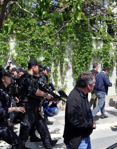 Ankarada KESK eylemine polis müdahale etti
