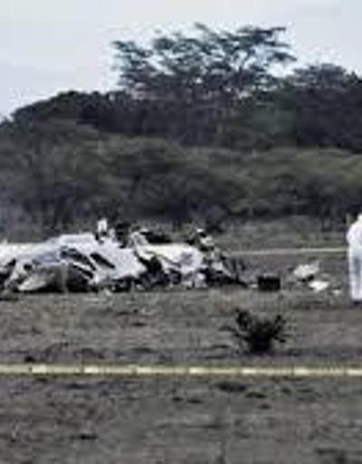 Kolombiyada bir askeri uçak düştü