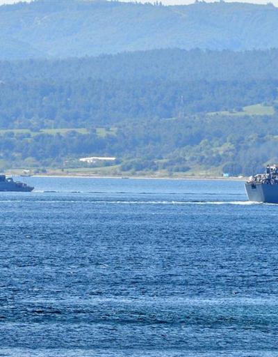 Rus askeri gemileri Çanakkale Boğazından geçti