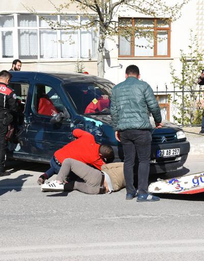 Ehliyetsiz sürücü dehşet saçtı: 2’si polis 5 kişi yaralandı