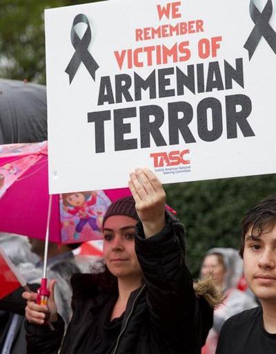 Washingtonda Ermeni iddialarına karşı protesto