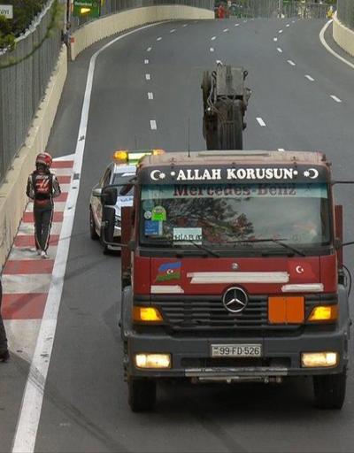 Türk bayraklı çekici güne damgasını vurdu