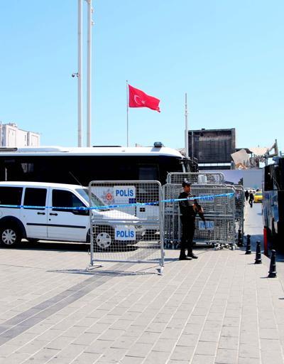 Taksim Meydanında 1 Mayıs önlemleri