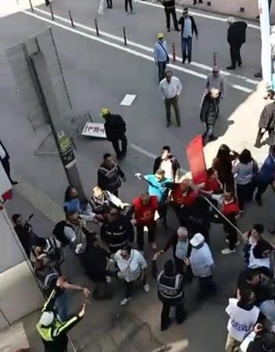 Samsundaki 1 Mayıs kutlamalarında HDP ve TKP üyelerine saldırı