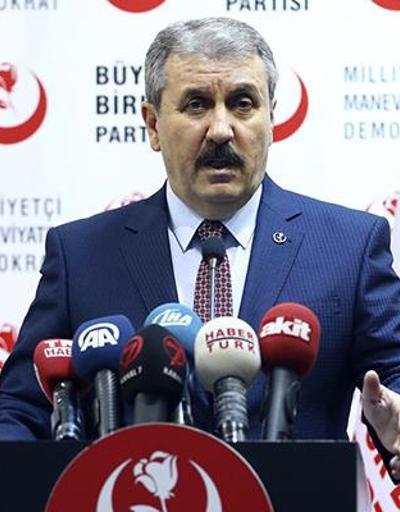 BBP lideri Mustafa Destici muhalefetin ittifakını yorumladı