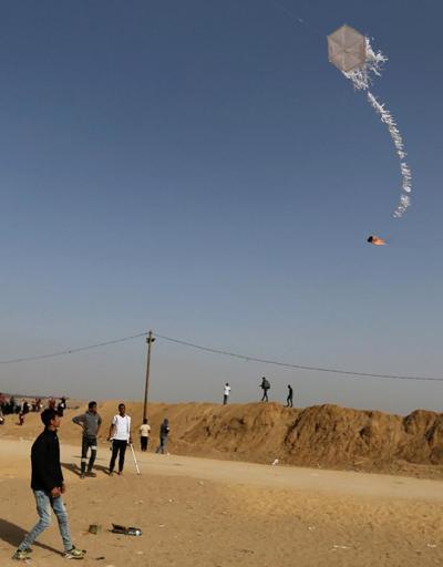 İsrail uçurtma uçuranları hedef alacak