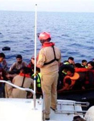 Ege Denizinde 407 mülteci yakalandı
