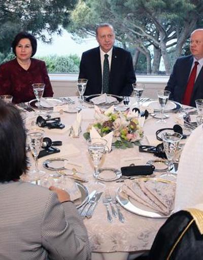 Cumhurbaşkanı Erdoğan yüksek yargı ile yemekte buluştu