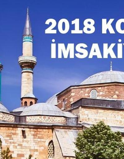 22 Mayıs Salı Konya iftar vakti: 2018 Konya imsakiyesi ve imsak saatleri