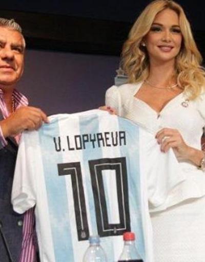 Arjantin Futbol Federasyonunda Rus kadın skandalı