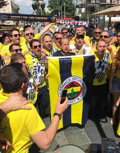 Belgradda Fenerbahçe coşkusu