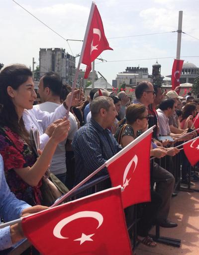 Polis Taksimde mehter konseri verdi