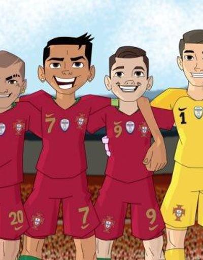 Quaresma, Pepe ve Ronaldo animasyon karakteri oldu